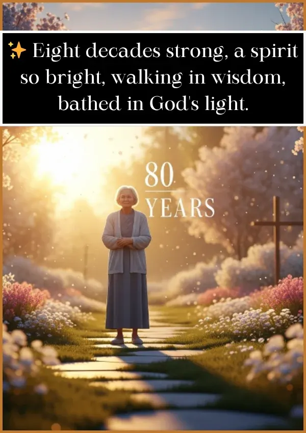 80th Birthday Wishes