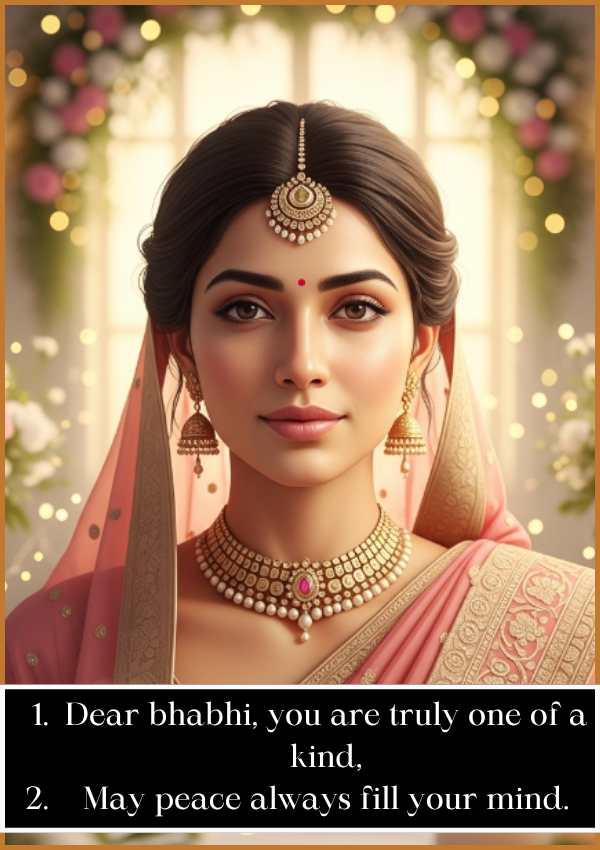 Best Unique Birthday Wishes for Bhabhi