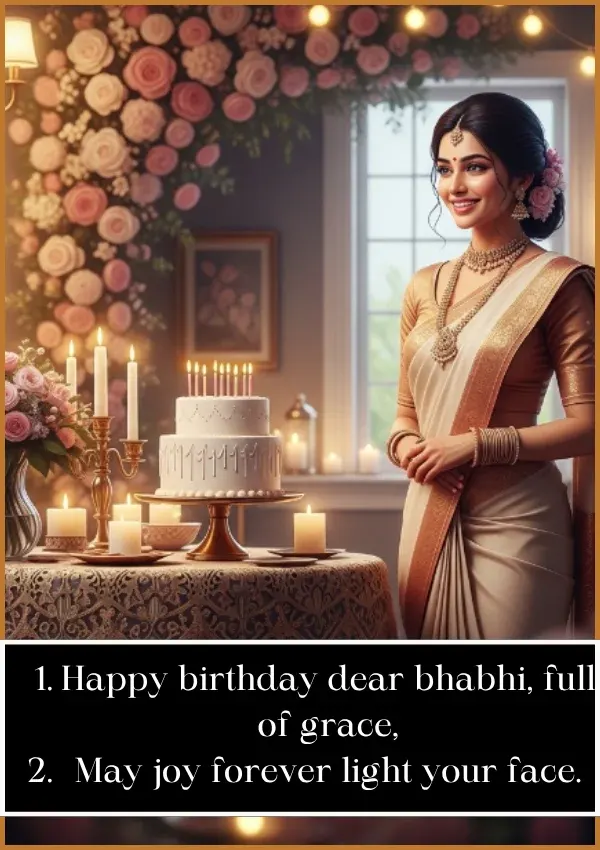 Birthday Wishes for Bhabhi