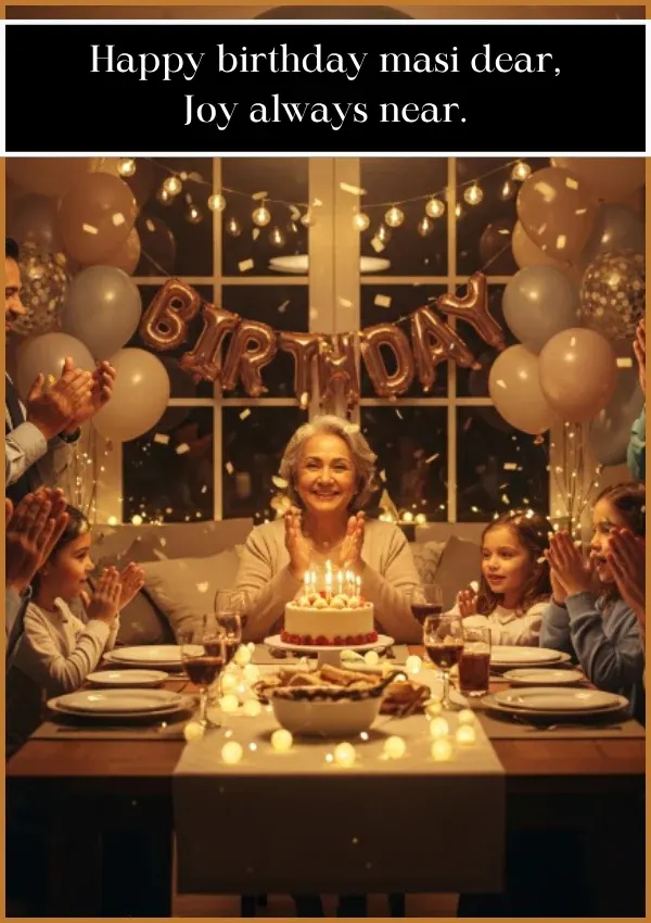 Birthday Wishes for Masi