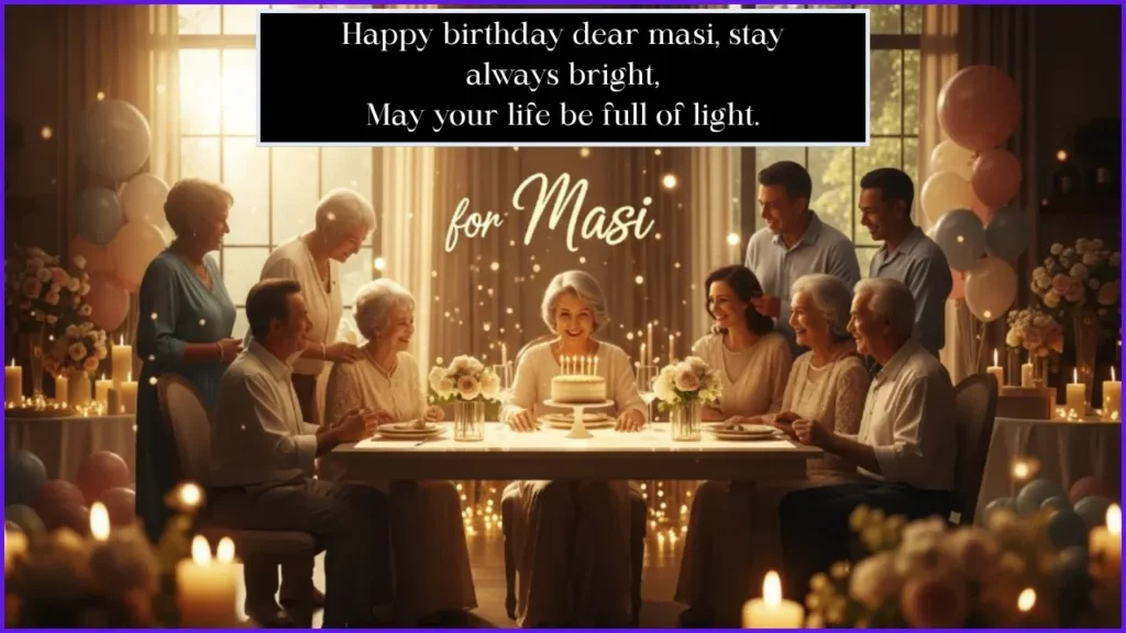 Birthday Wishes for Masi
