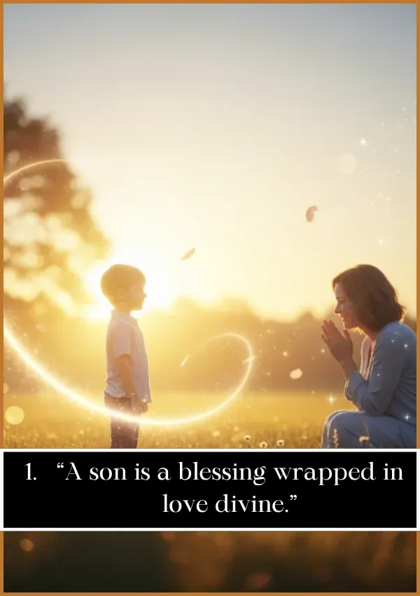 Blessing Birthday Wishes for Son Quotes