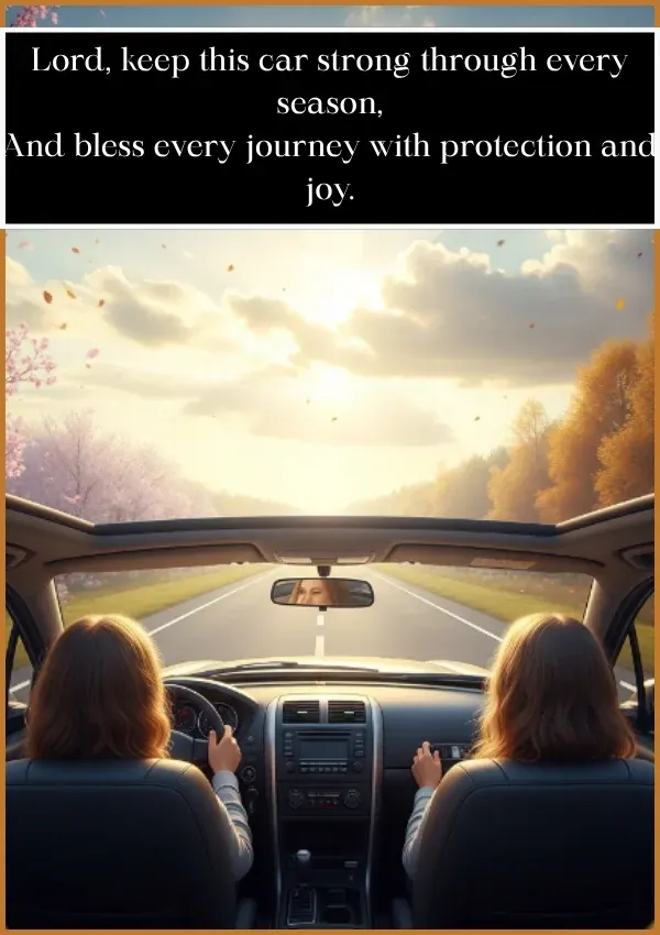 Blessing for a Car Blessing for a Car