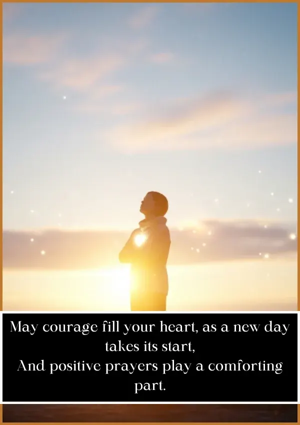 Encouragement Positive Good Morning Blessings Prayers