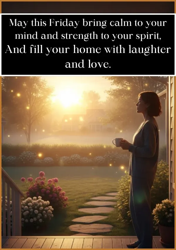 Good Morning Friday Blessings