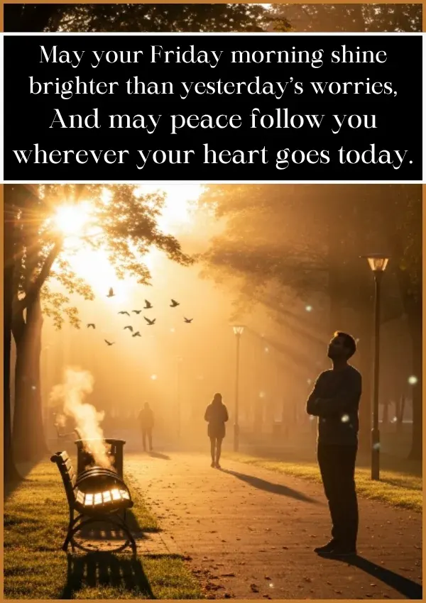 Good Morning Friday Blessings