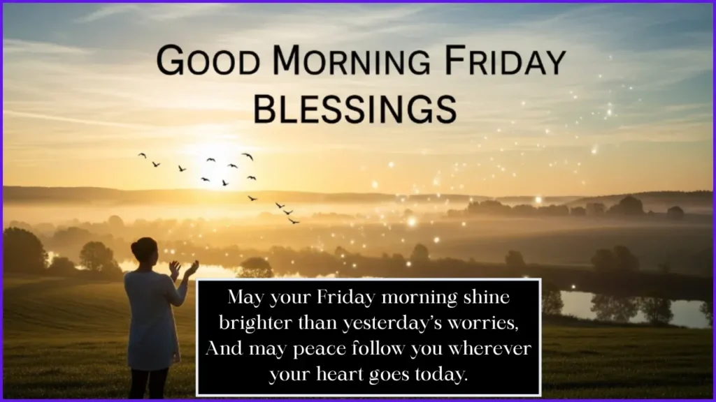 Good Morning Friday Blessings