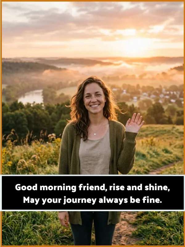 Good Morning Message for a Friend