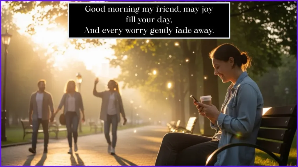 Good Morning Message for a Friend