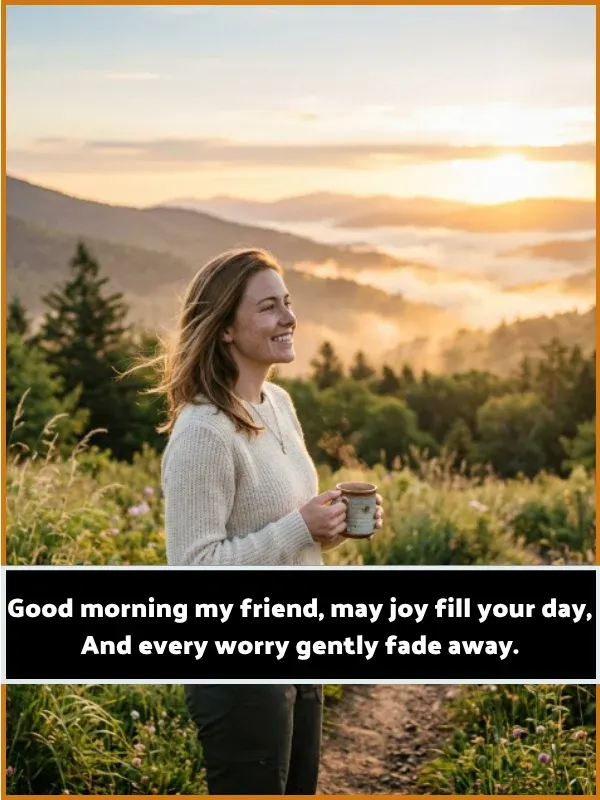 Good Morning Message for a Friend