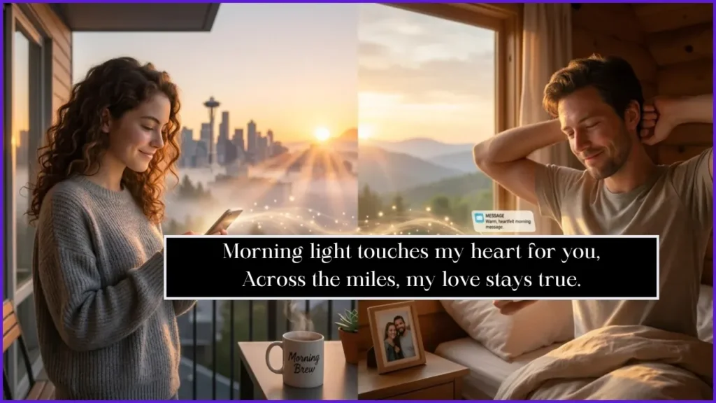 Good Morning Message to Make Her Fall in Love Long Distance