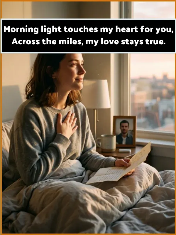 Good Morning Message to Make Her Fall in Love Long Distance