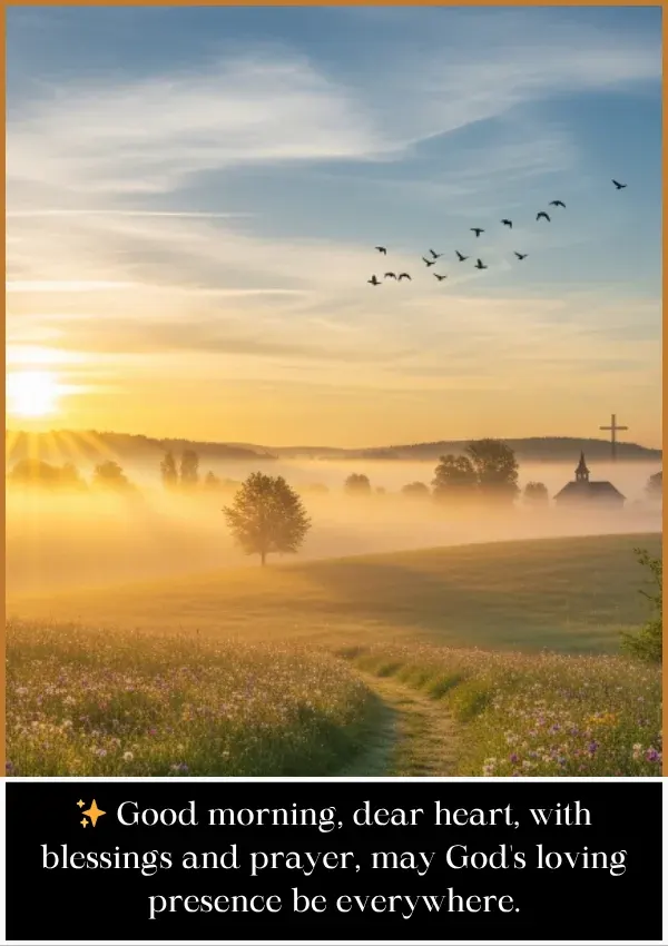 Good Morning Saturday Blessings and Prayers
