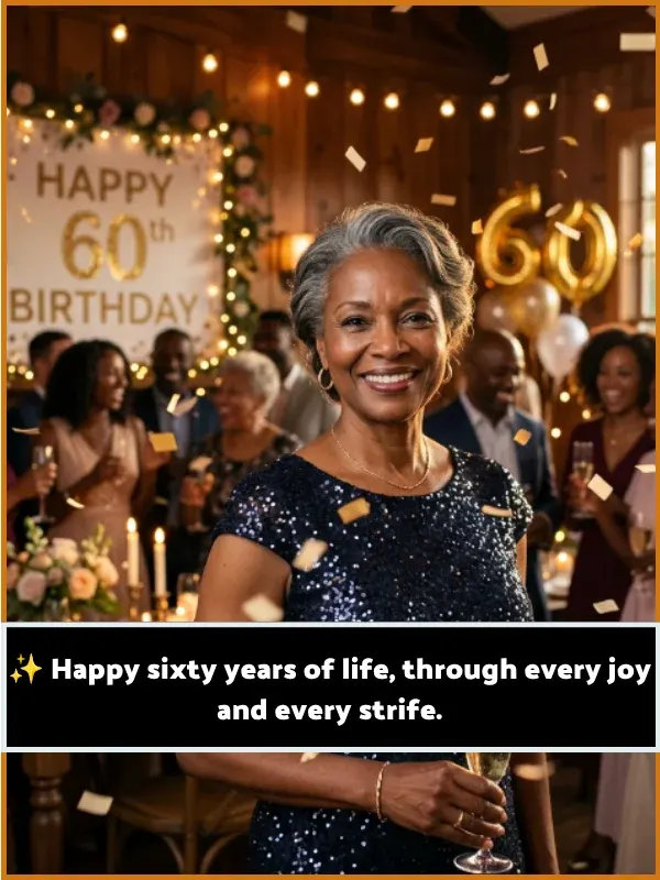 Happy 60th Birthday Wishes Happy 60th Birthday Wishes
