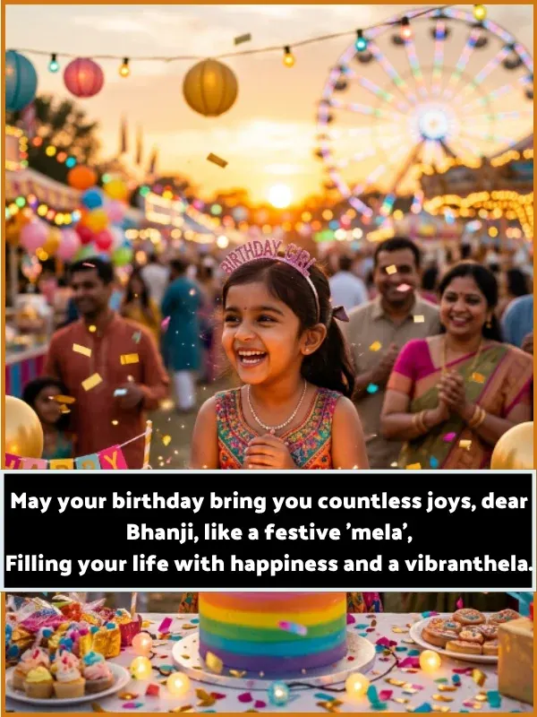Happy Birthday Wishes for Bhanji in Hindi (Sentiment)