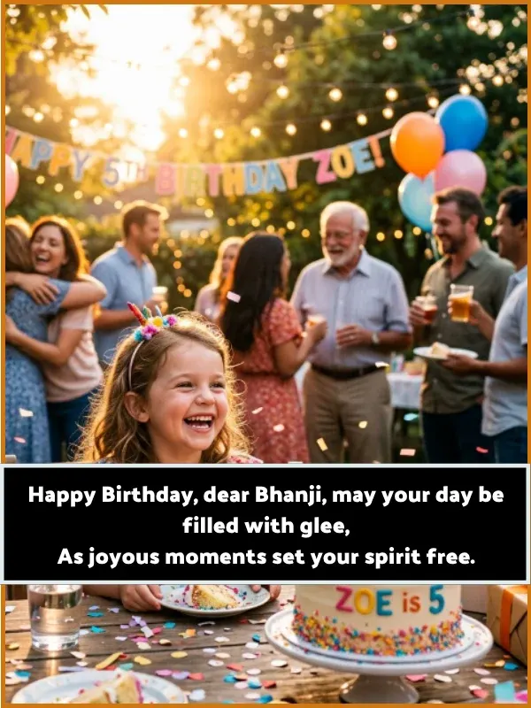 Happy Birthday Wishes for Bhanji