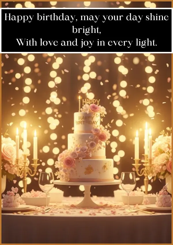 Happy Birthday Wishes in English