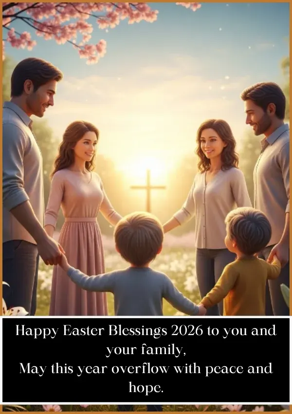 Happy Easter Blessings 2026