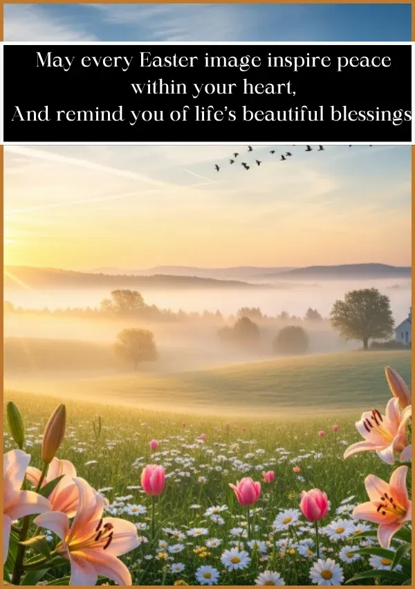 Happy Easter Blessings Images