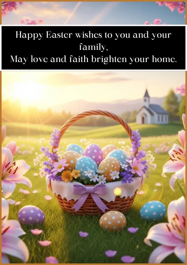 Happy Easter Blessings Wishes