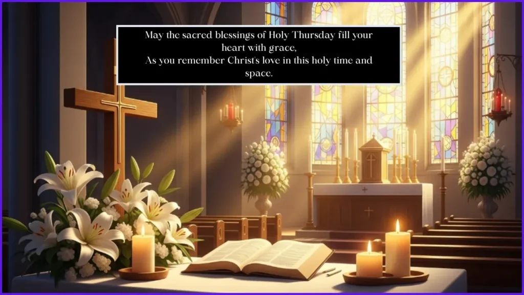 Holy Thursday Blessings