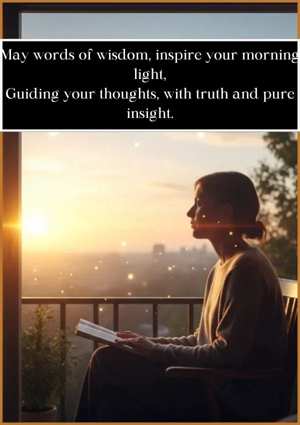 Inspiration Good Morning Blessings Quotes