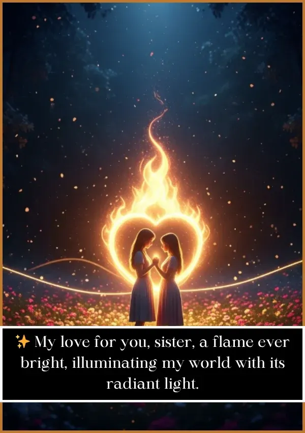 Love Birthday Wishes for Sister