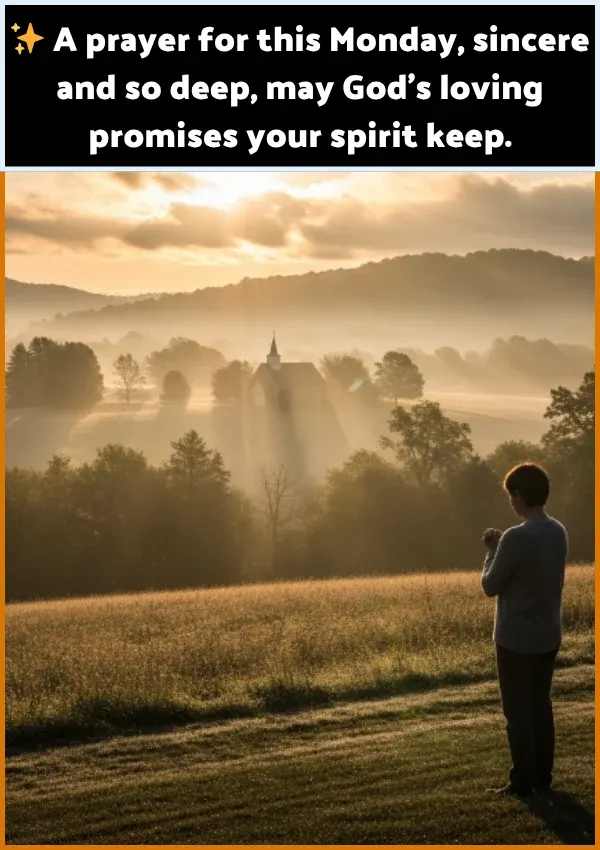 Monday Blessings and Prayers