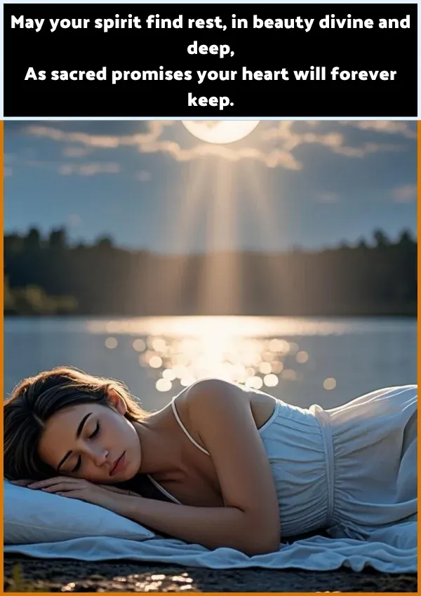 Spiritual Beautiful Good Night Blessings