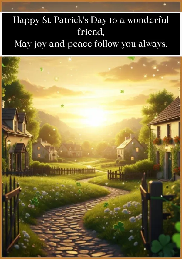 St Patrick’s Day Wishes for Friends
