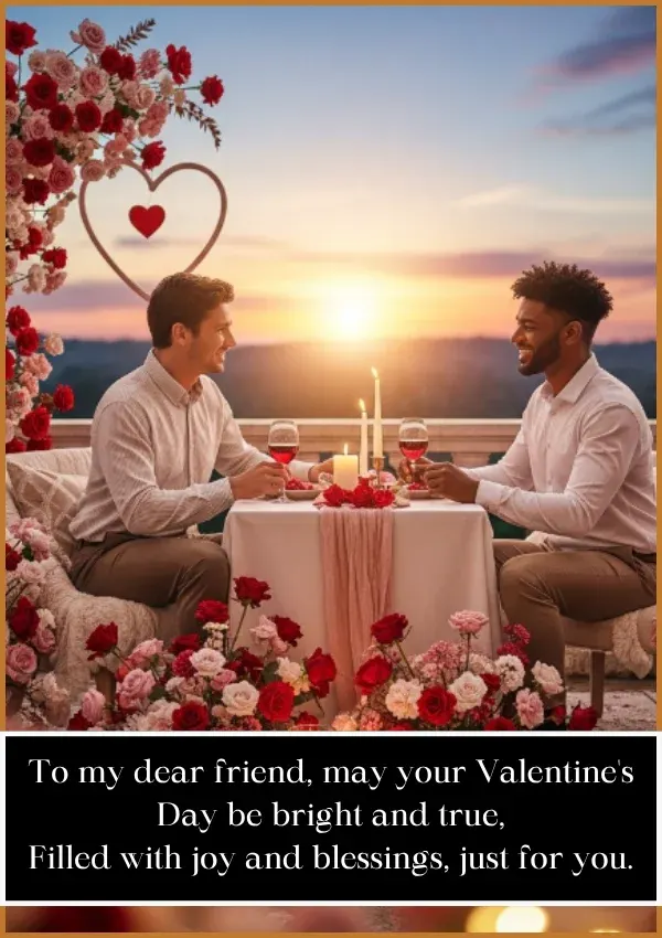 Valentine Wishes for Friends