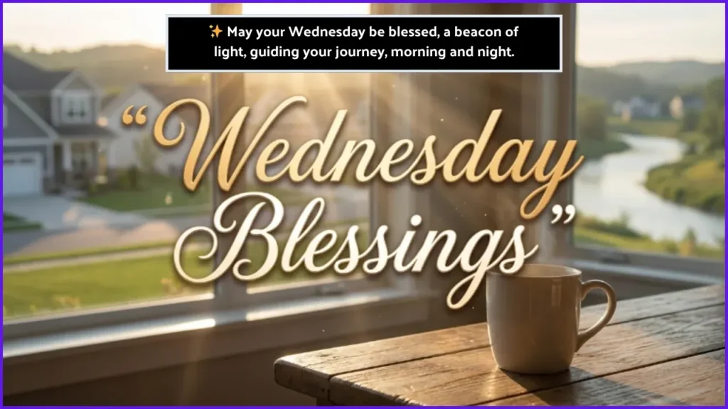 Wednesday Blessings Wednesday Blessings